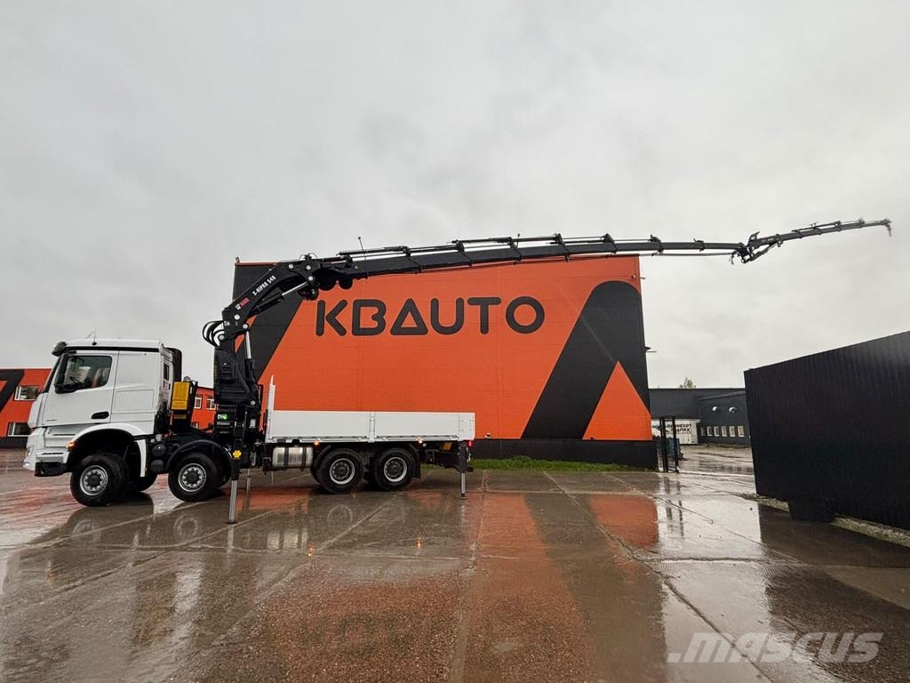 Mercedes-Benz Arocs 4151 8x8 HIAB 548E-8 + JIB + WINCH / PLATFOR Kraanaga veokid