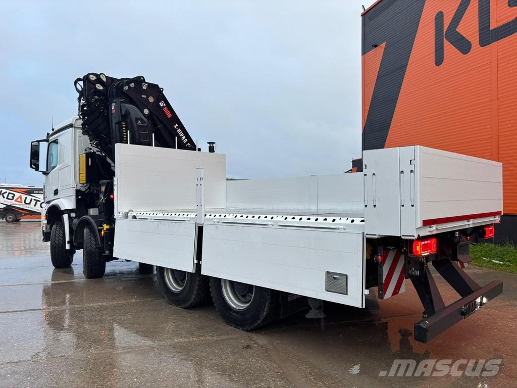 Mercedes-Benz Arocs 4151 8x8 HIAB 548E-8 + JIB + WINCH / PLATFOR Kraanaga veokid