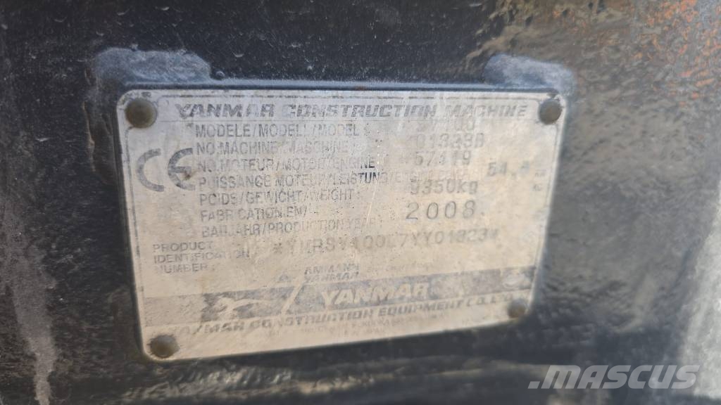 Yanmar Vio 100 Midi bagri 7t – 12t