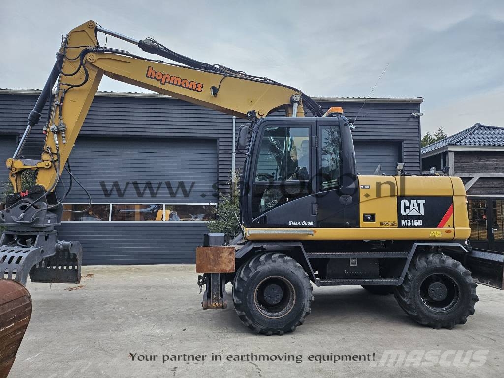 CAT M 316 D Ratiniai ekskavatoriai