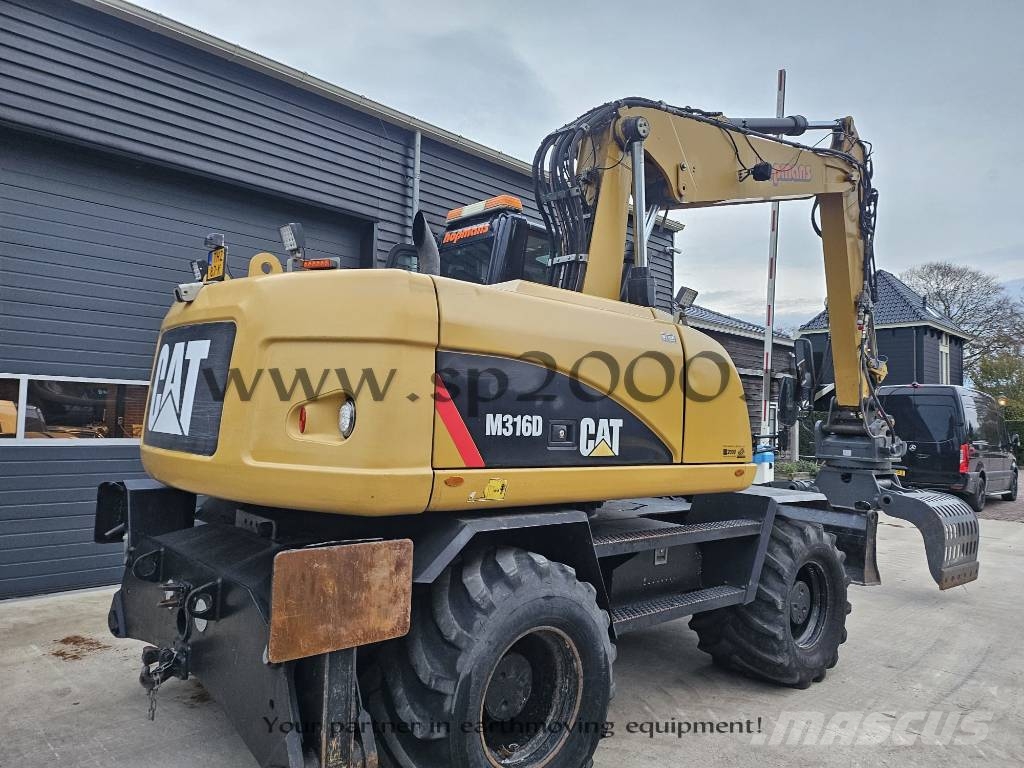 CAT M 316 D Ratiniai ekskavatoriai