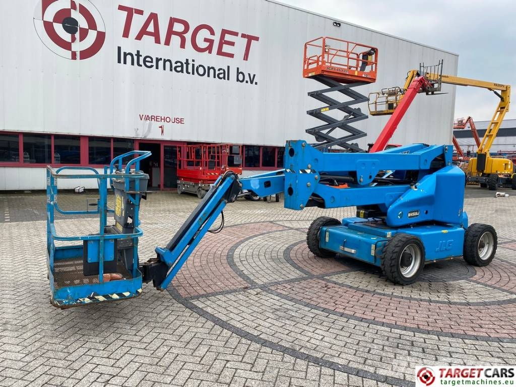 JLG M450AJ HyBrid Articulated Boom Lift 1572cm Zelfrijdende knikarm hoogwerker