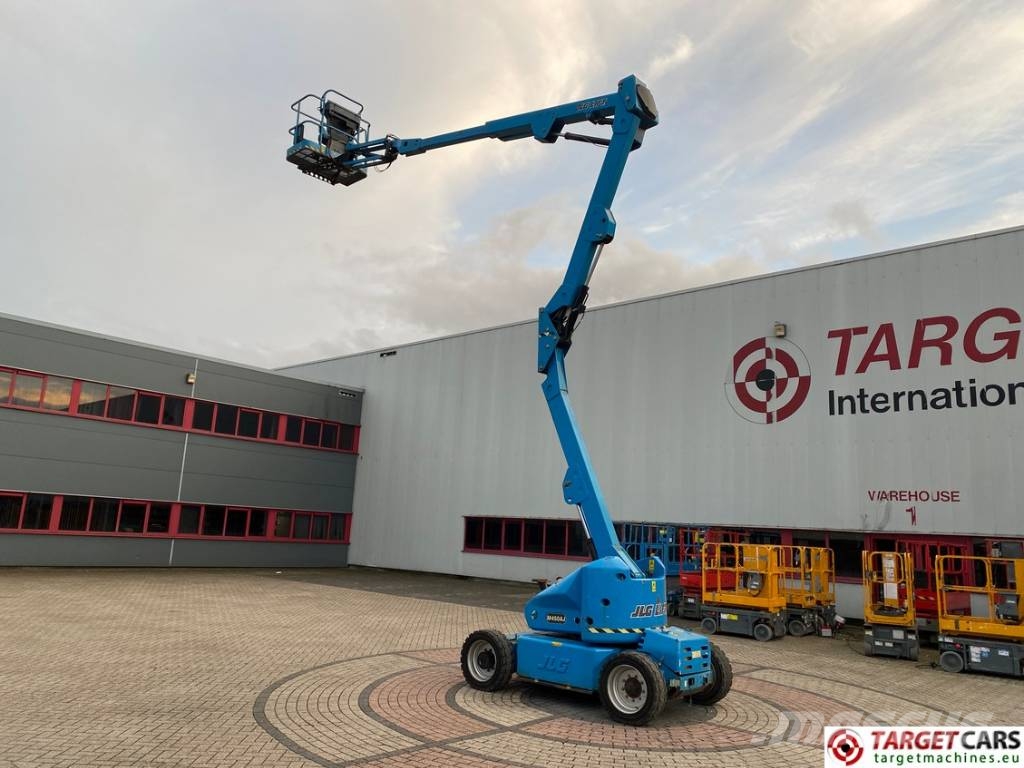 JLG M450AJ HyBrid Articulated Boom Lift 1572cm Zelfrijdende knikarm hoogwerker