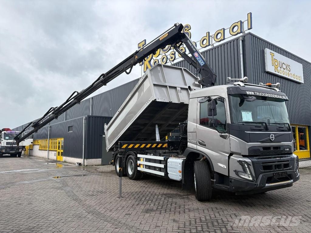 Volvo FMX 460 ic + HMF 2320 5x EXT + 6x4 + EURO 6 + REMO Tippbil