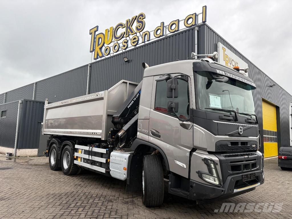 Volvo FMX 460 ic + HMF 2320 5x EXT + 6x4 + EURO 6 + REMO Tippbil