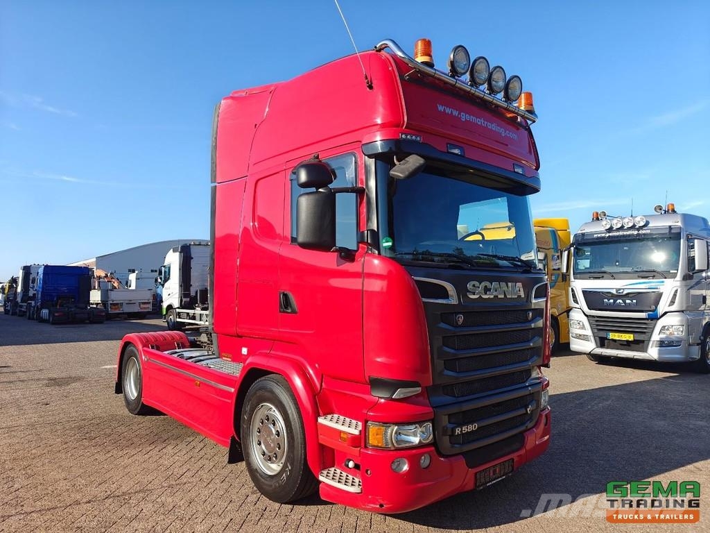 Scania R580 V8 4x2 TopLine Euro6 - Retarder - Skirts - Fu Sattelzugmaschinen