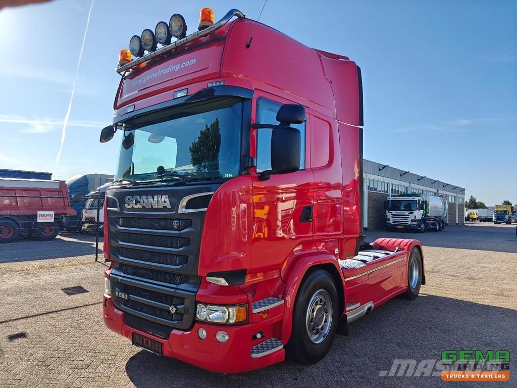 Scania R580 V8 4x2 TopLine Euro6 - Retarder - Skirts - Fu Sattelzugmaschinen
