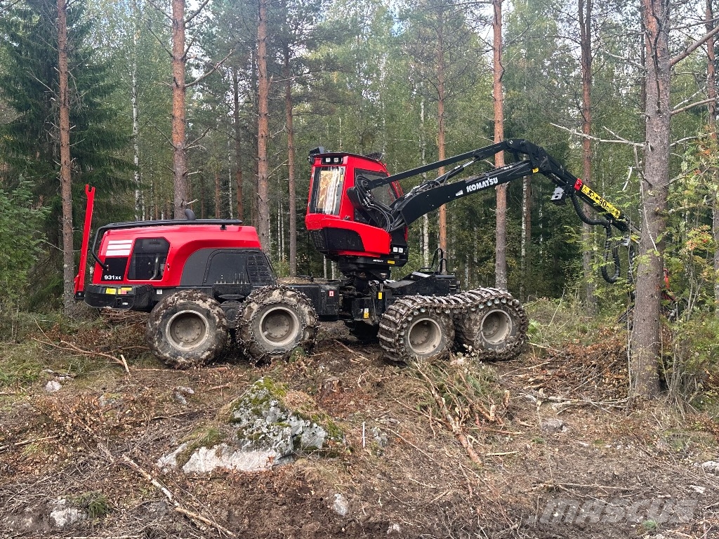 Komatsu 931XC Cosechadoras