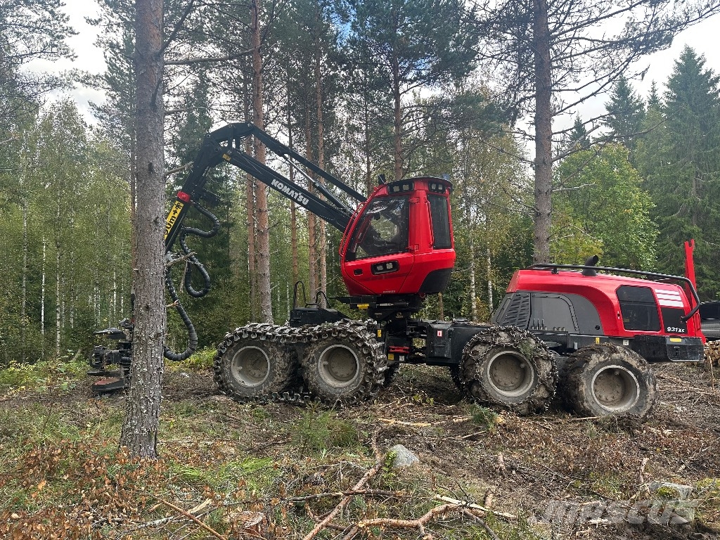 Komatsu 931XC Cosechadoras