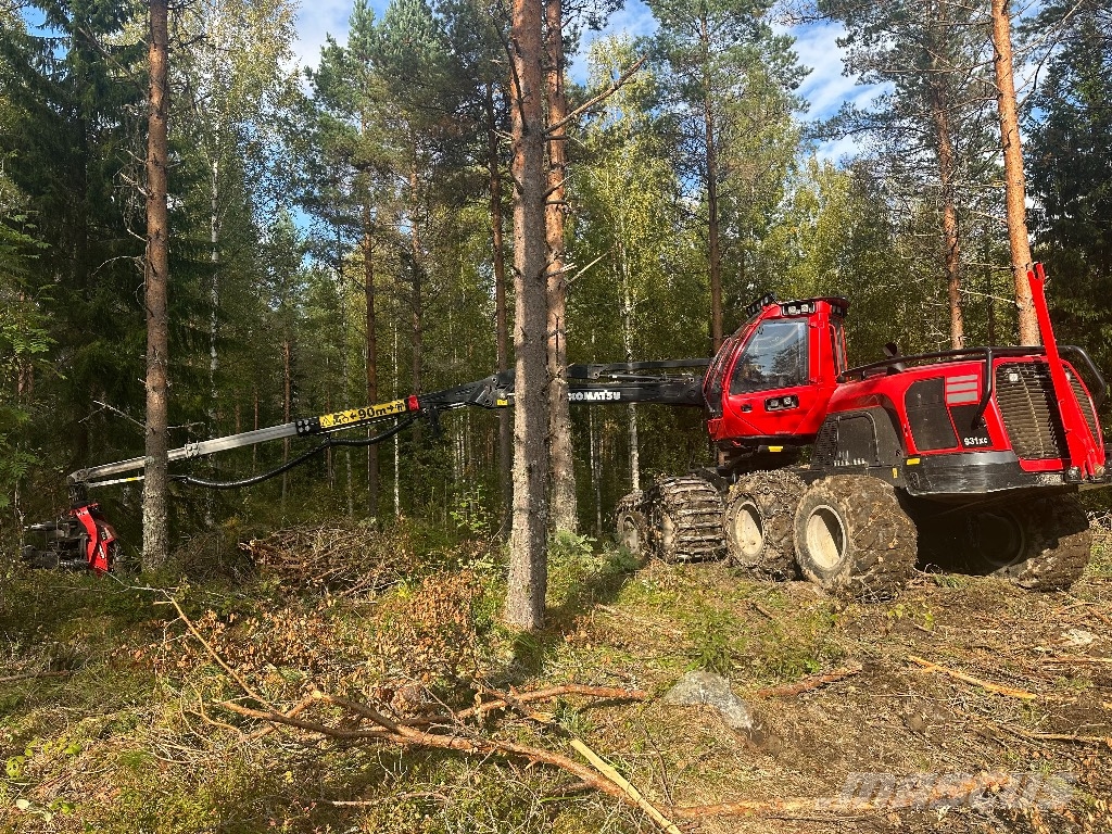Komatsu 931XC Cosechadoras