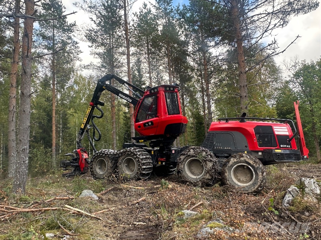 Komatsu 931XC Cosechadoras