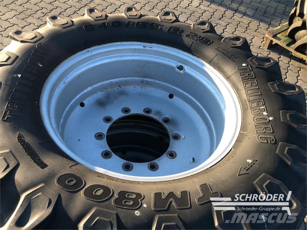 Trelleborg KOMPLETTRÄDER 540/65 R28 + 650/65 R38 Ruedas dobles