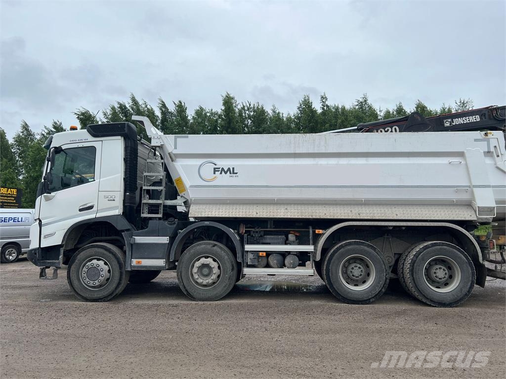Volvo FMX 500 Bañeras basculantes usadas
