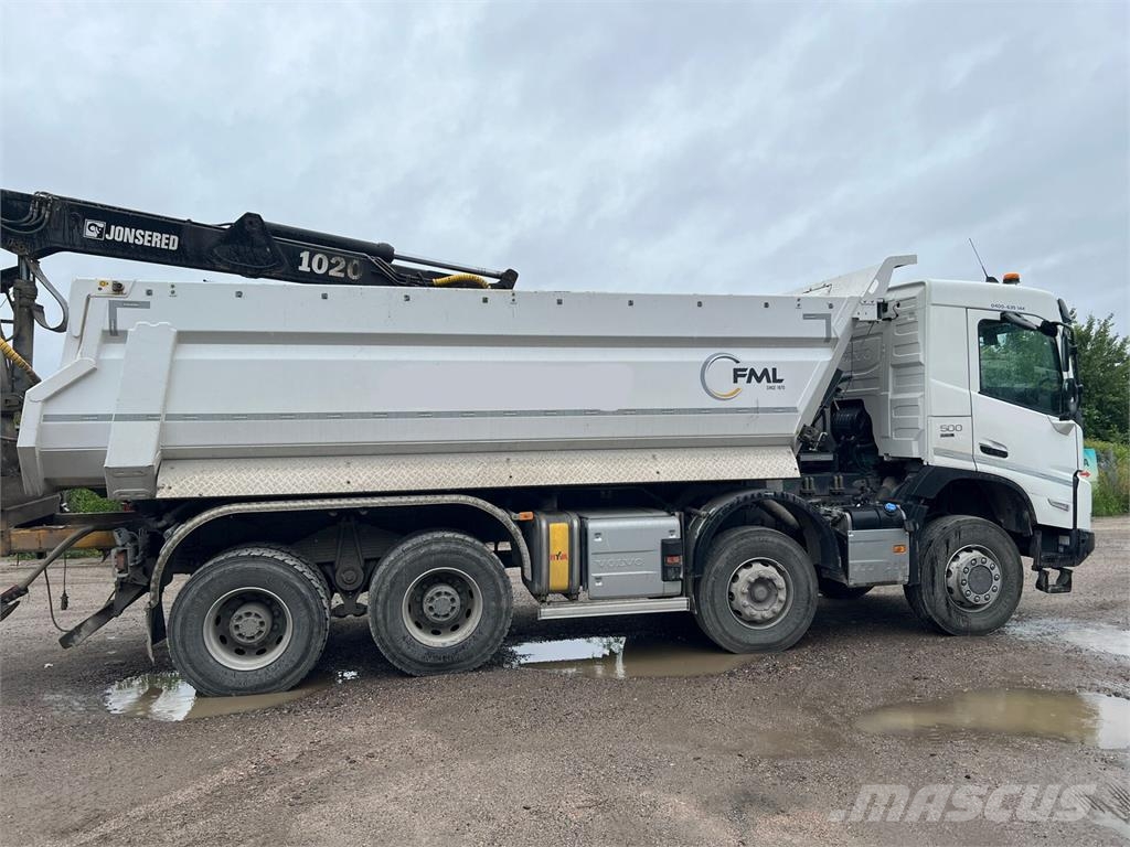 Volvo FMX 500 Bañeras basculantes usadas