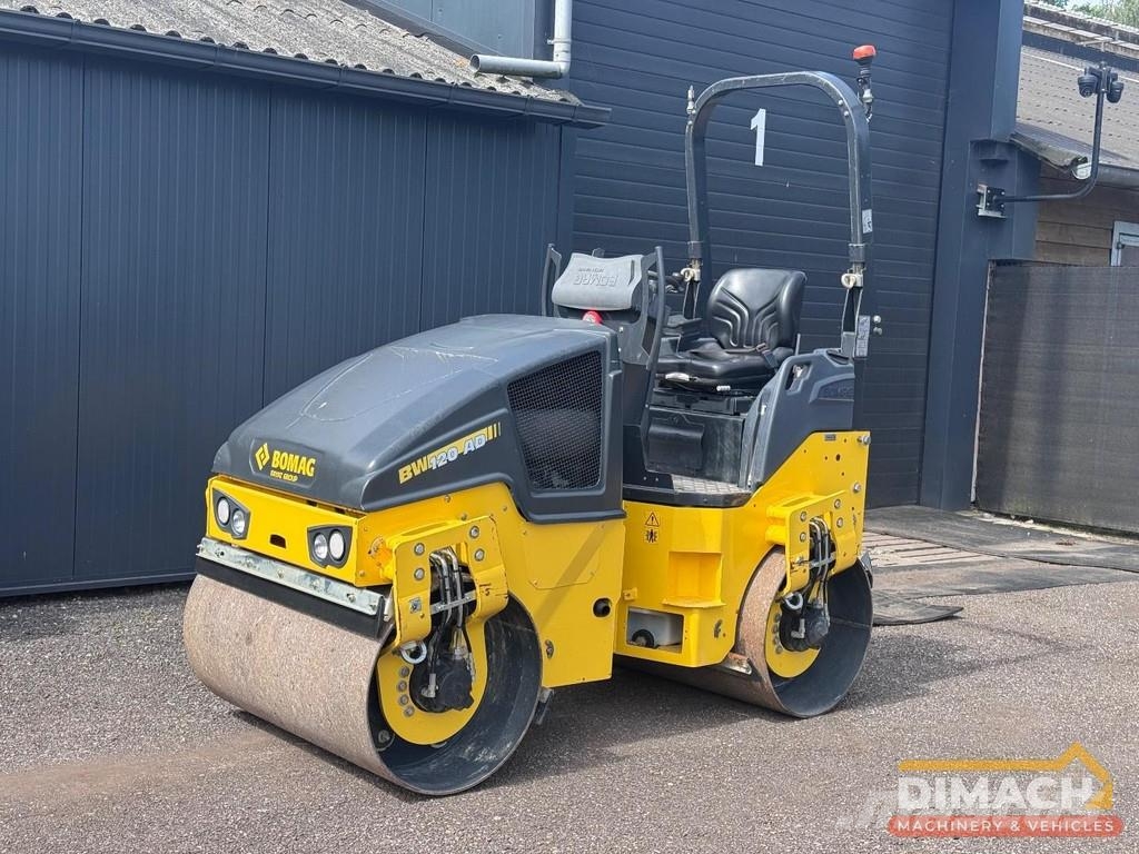 Bomag BW120 AD-5 TOP! - tandem roller - Rops - 176 hours Οδοστρωτήρες διπλού κυλίνδρου