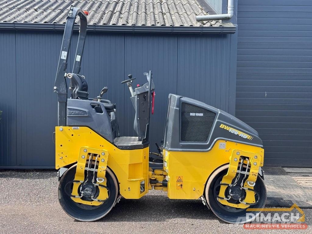 Bomag BW120 AD-5 TOP! - tandem roller - Rops - 176 hours مداحل ثنائية الاسطوانة