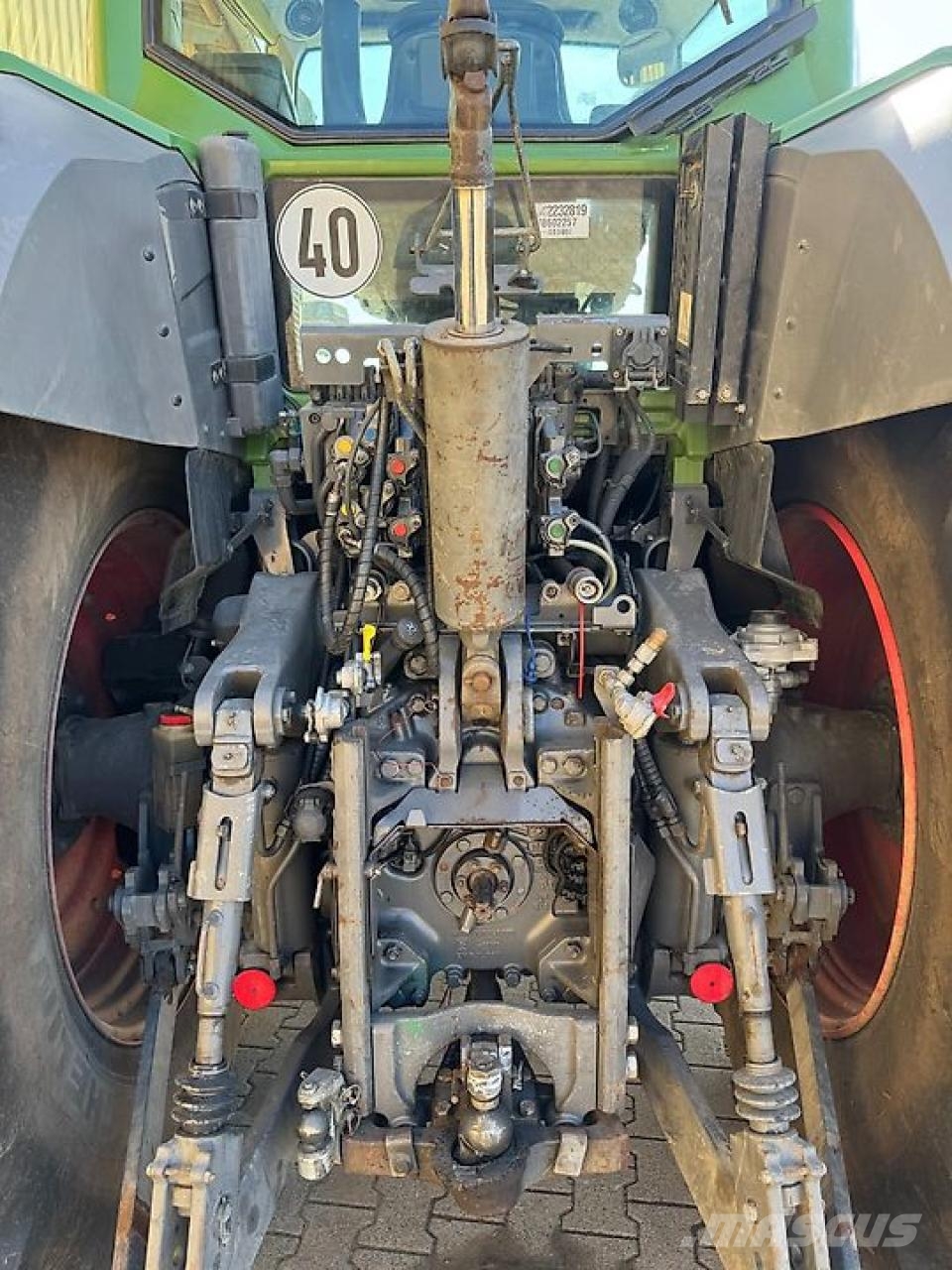 Fendt 828 Vario S4 Profi Plus + FH+FZW Τρακτέρ