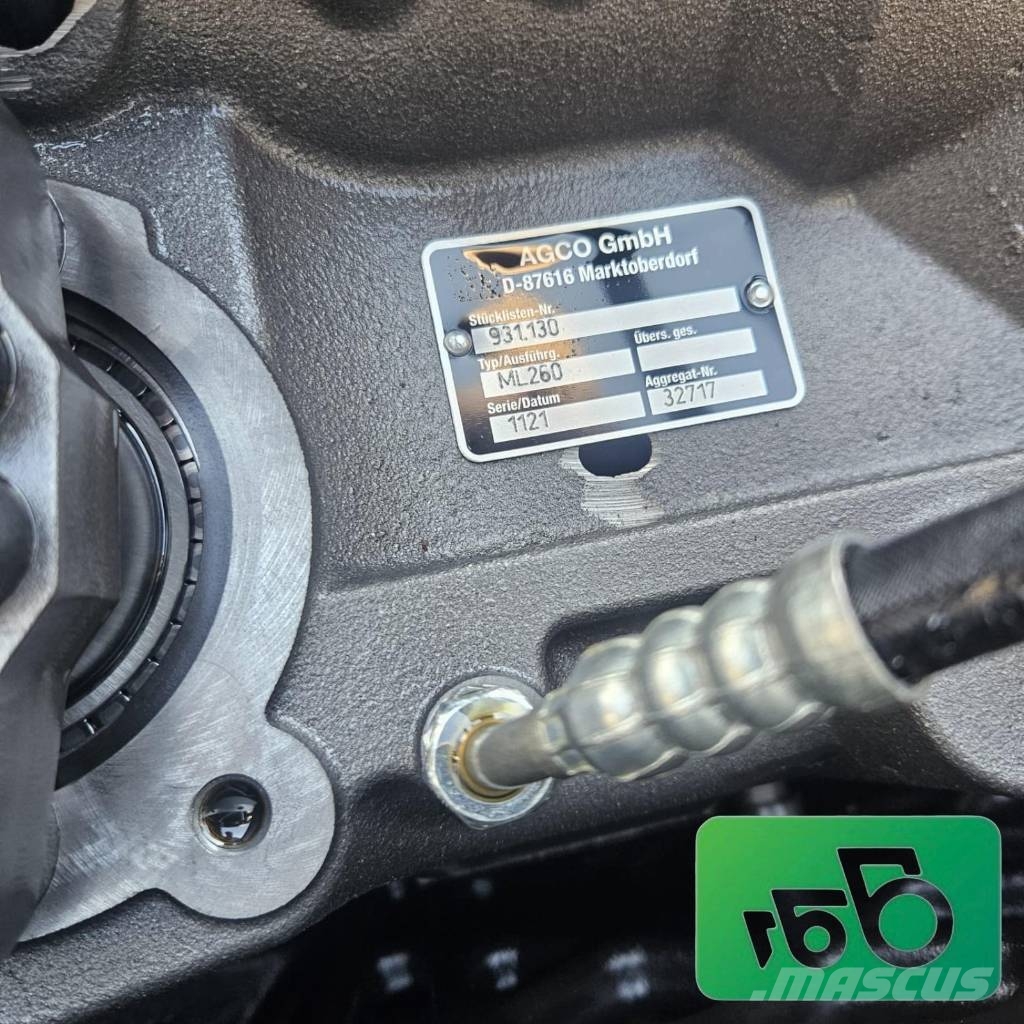 Massey Ferguson 260 Vario gearbox ML260 AGCO 15460 Fendt Valtra Chasís