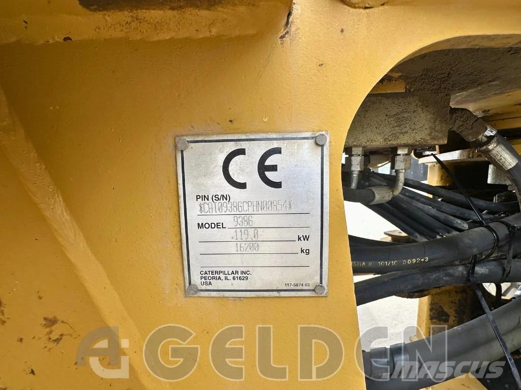 CAT 938G II - Quickcoupler Chargeuse sur pneus