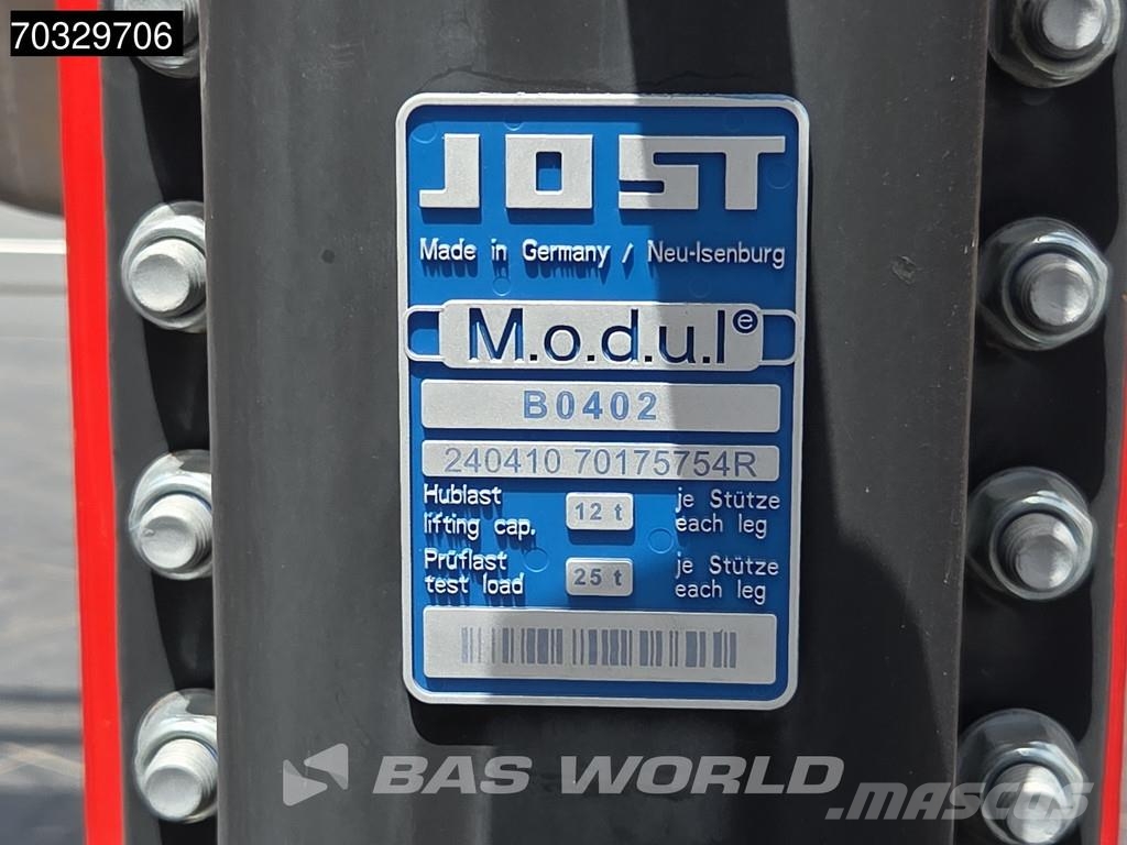 Kässbohrer XS NEW Lift Axle 30ft Semirremolques portacontenedores