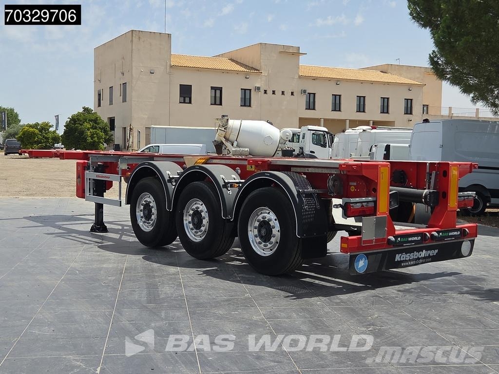 Kässbohrer XS NEW Lift Axle 30ft Полуприцепы-Контейнеровозы