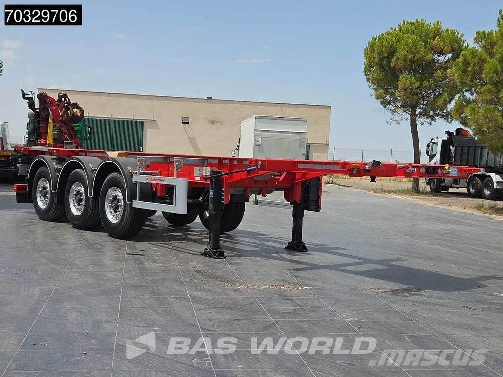 Kässbohrer XS NEW Lift Axle 30ft Полуприцепы-Контейнеровозы
