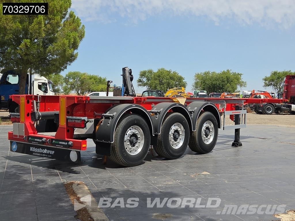 Kässbohrer XS NEW Lift Axle 30ft Полуприцепы-Контейнеровозы