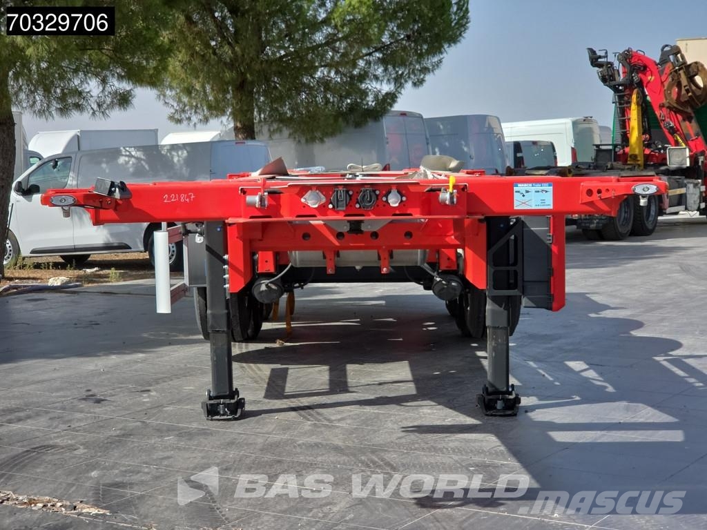 Kässbohrer XS NEW Lift Axle 30ft Semirremolques portacontenedores
