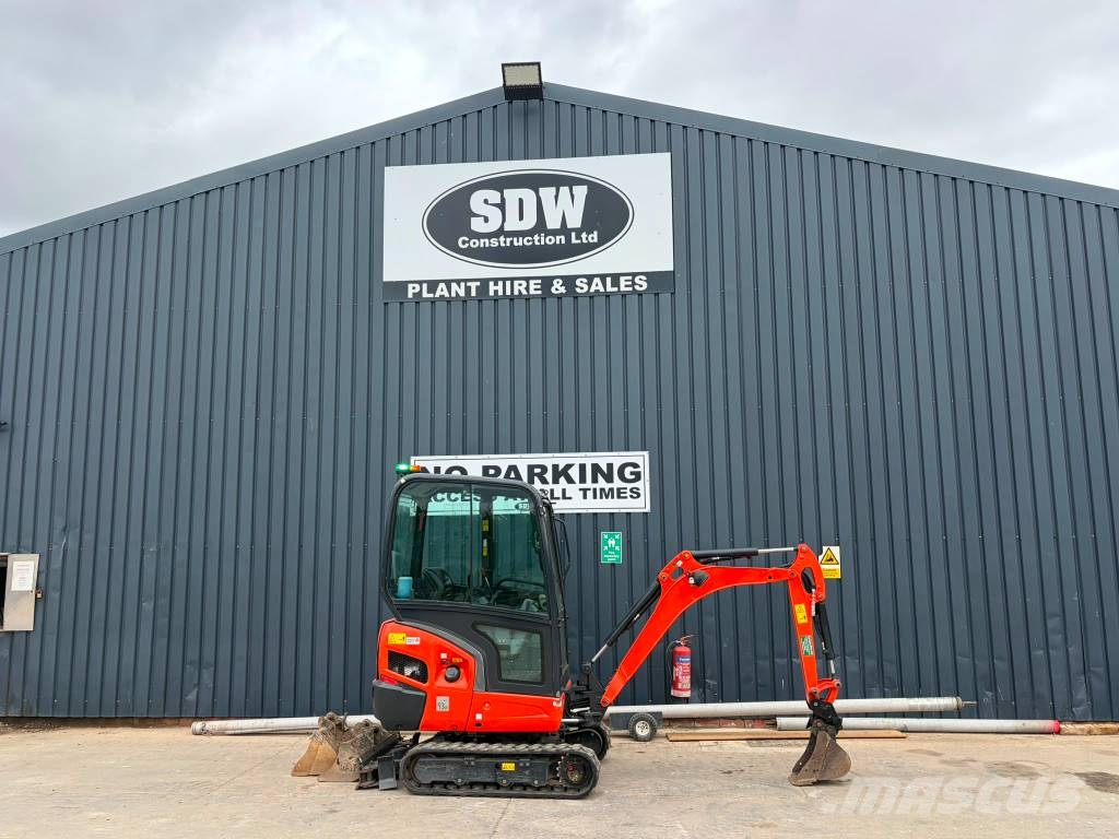 Kubota KX 016-4 حفارات صغيرة أقل من 7 طن (حفارات صغيرة)