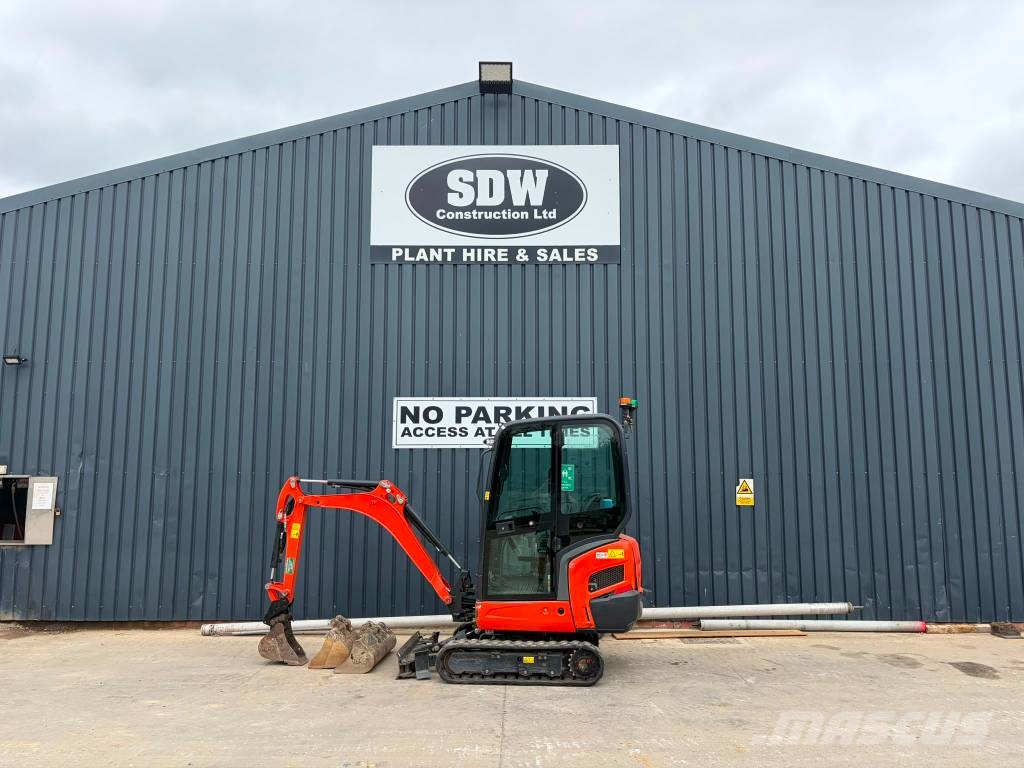 Kubota KX 016-4 حفارات صغيرة أقل من 7 طن (حفارات صغيرة)