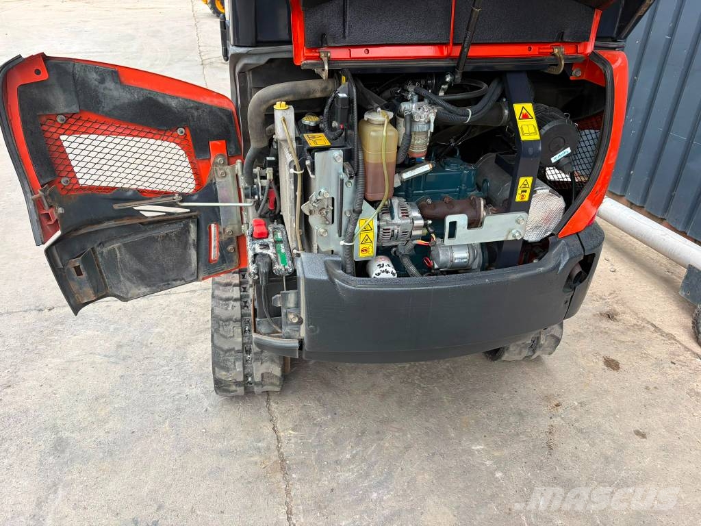 Kubota KX 016-4 حفارات صغيرة أقل من 7 طن (حفارات صغيرة)