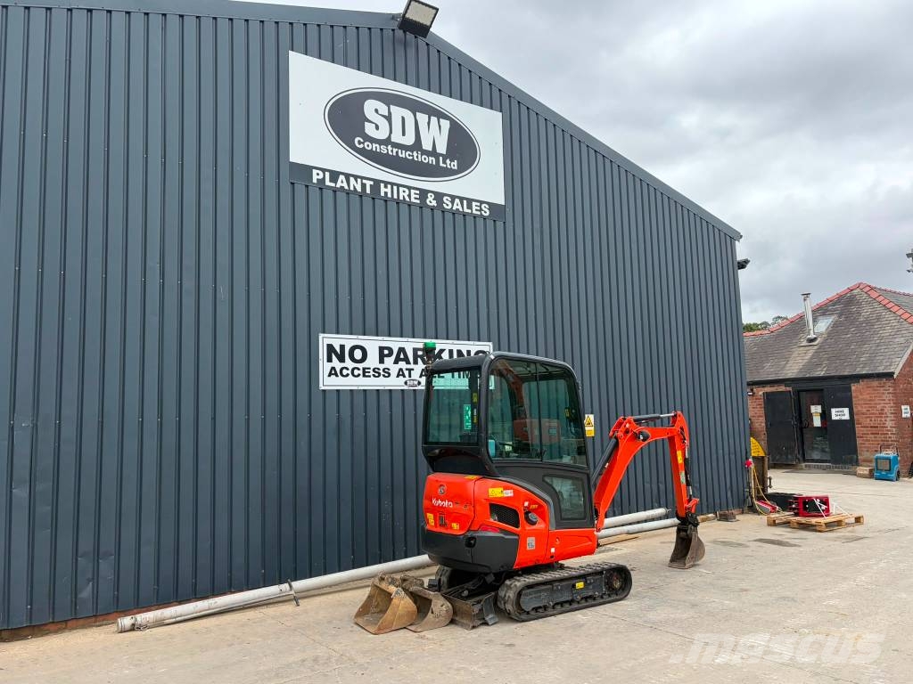 Kubota KX 016-4 حفارات صغيرة أقل من 7 طن (حفارات صغيرة)
