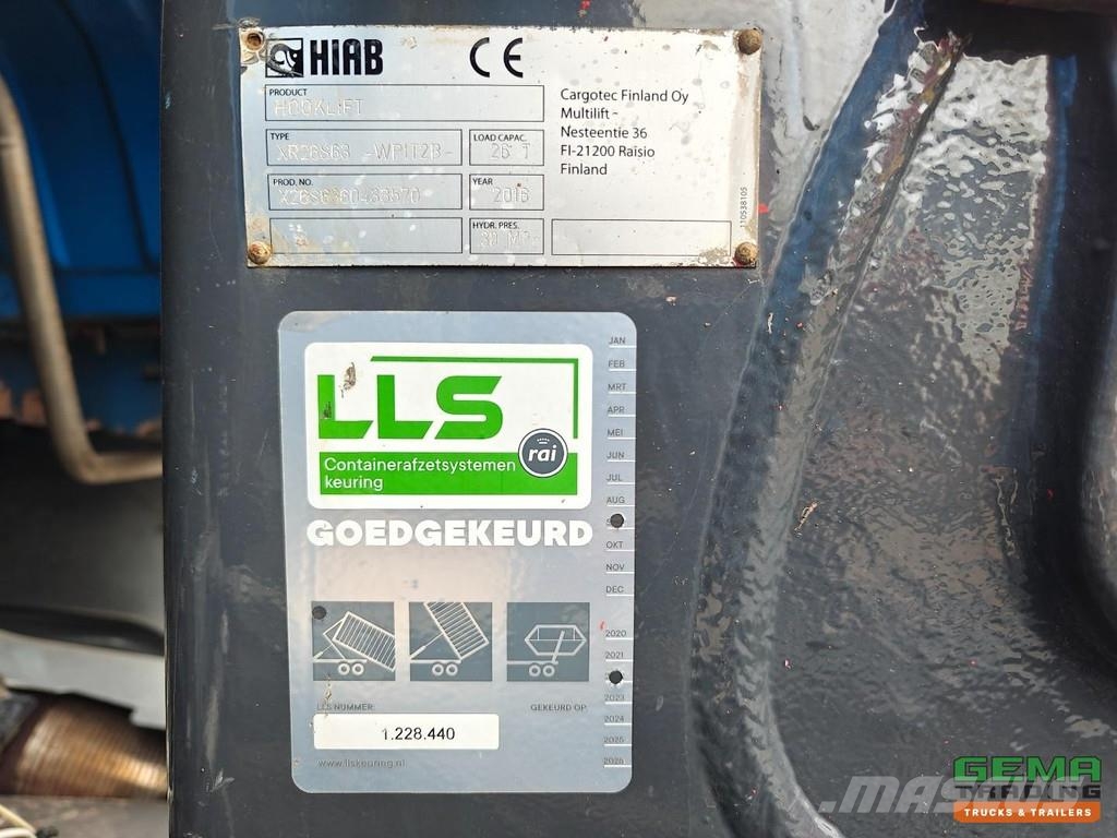 Scania G450 8x2/4 HighLine Euro6A - Hiab 26T Hook Arm Sys Вантажівки з гаковим підйомом