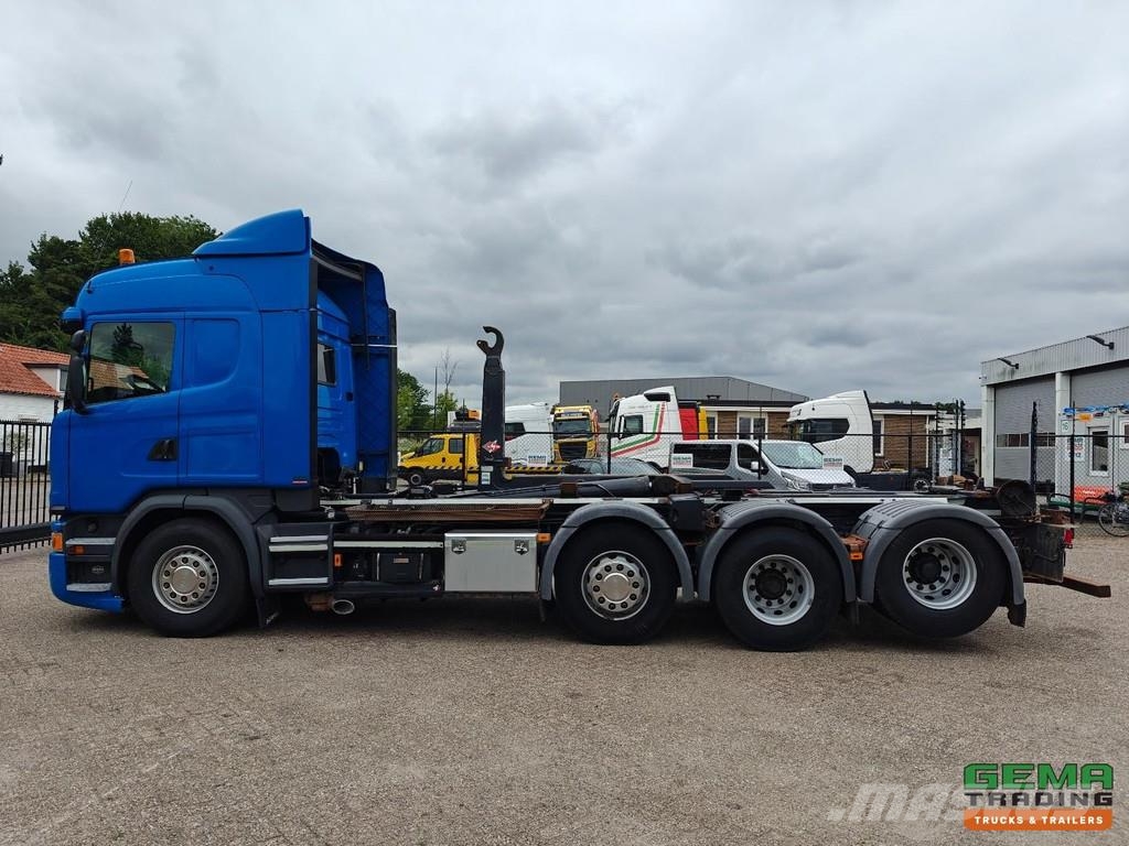Scania G450 8x2/4 HighLine Euro6A - Hiab 26T Hook Arm Sys Вантажівки з гаковим підйомом