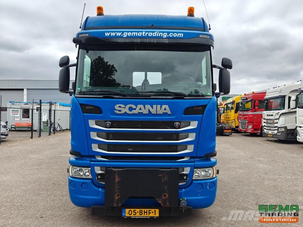 Scania G450 8x2/4 HighLine Euro6A - Hiab 26T Hook Arm Sys Вантажівки з гаковим підйомом