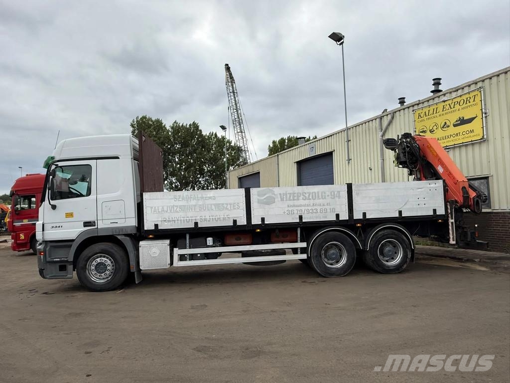 Mercedes-Benz Actros 3341 Crane - Palfinger PK18500 + Remote Joy Visureigiai kranai