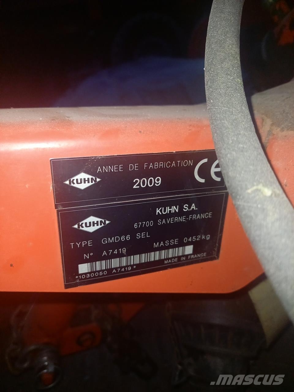 Kuhn GMD 66 Select Cositoare de iarba