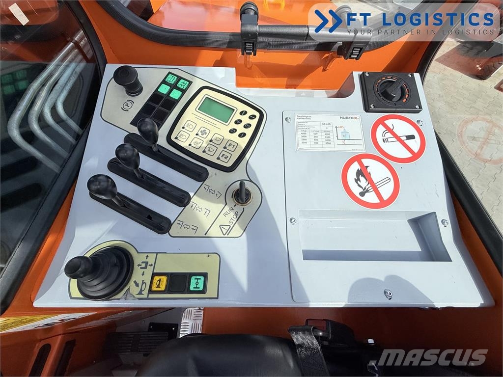 Hubtex DQ40D | DIESEL | TRIPLEX 6500MM | FORK-POSITIONER Šakiniai krautuvai su privažiavimu iš visų keturių pusių
