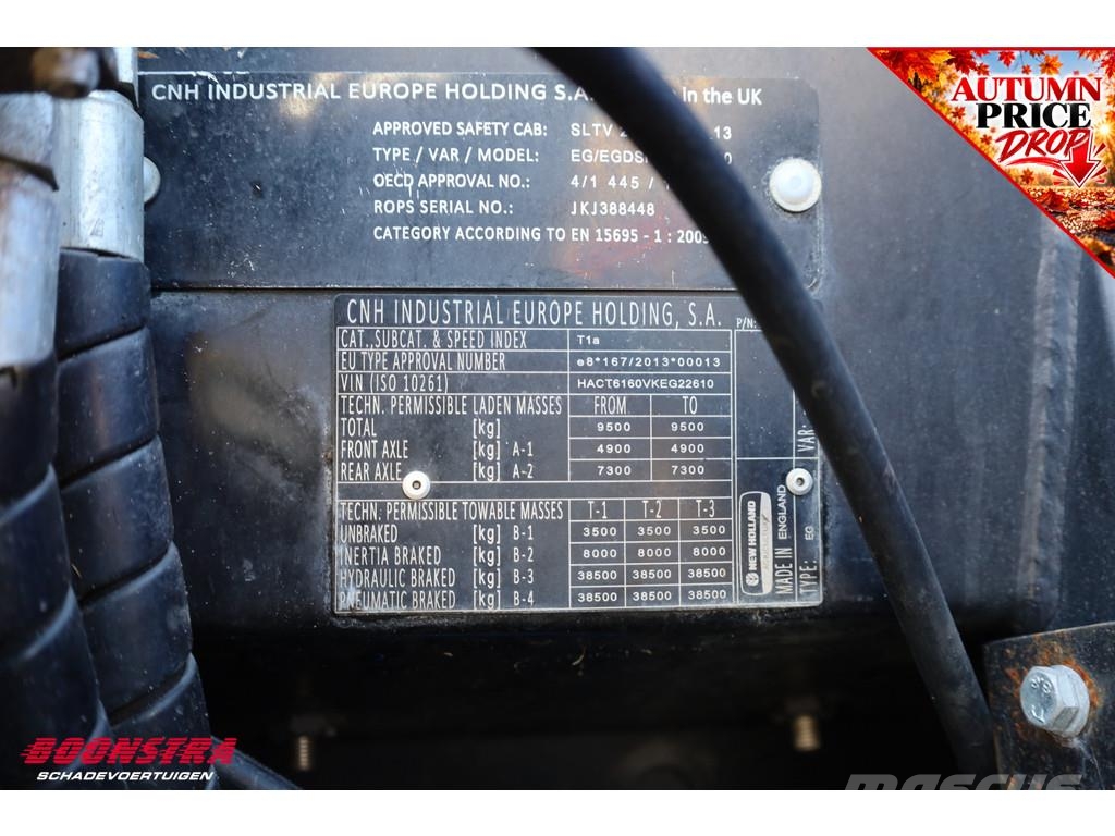 New Holland T6.160 BY 2019 5.502 Uur Traktori