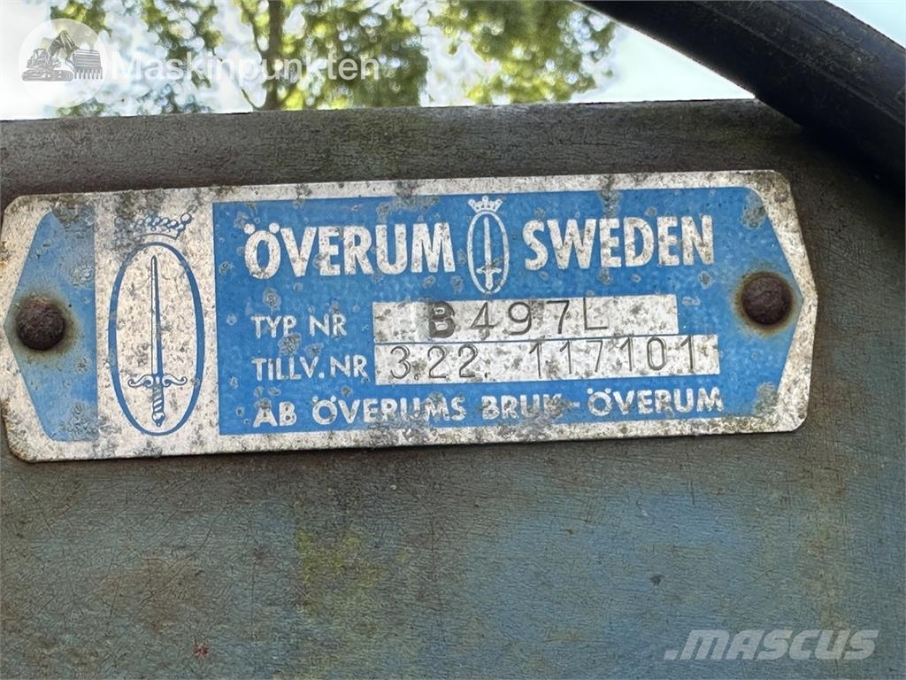 Överum Tegplog Conventionele ploegen