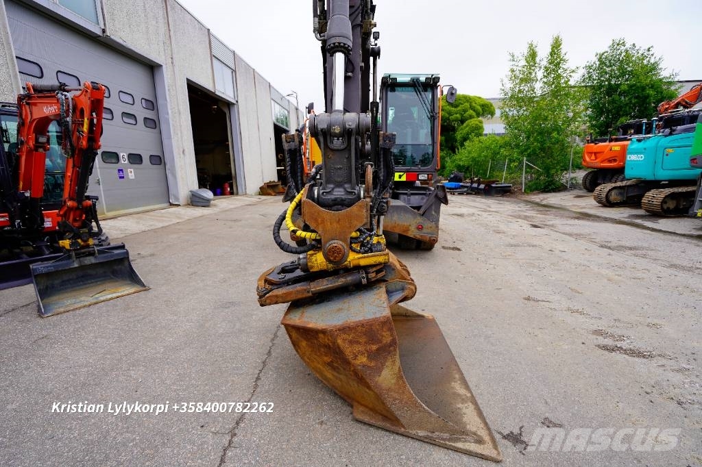 Volvo EWR150E PYÖRÄOHJAUS حفارات بعجل