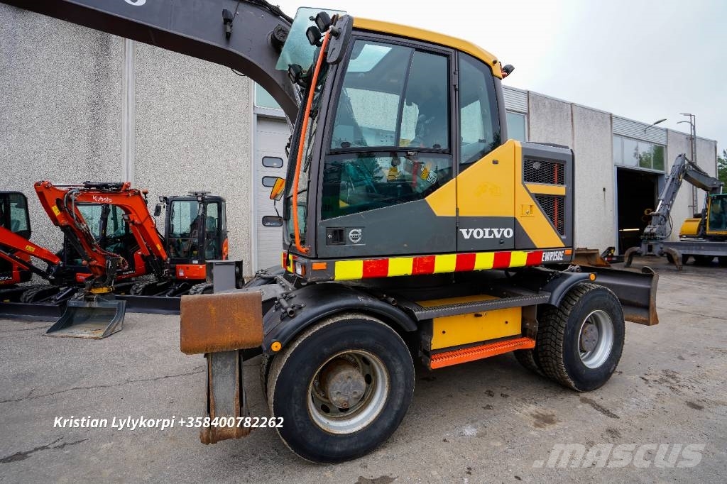Volvo EWR150E PYÖRÄOHJAUS حفارات بعجل