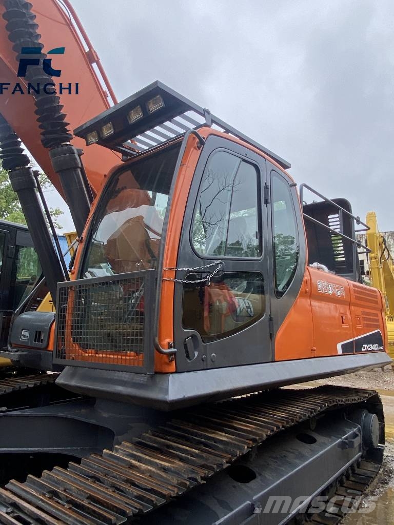 Doosan DX 340 LC Rupsgraafmachines
