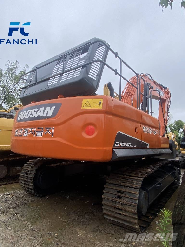 Doosan DX 340 LC Rupsgraafmachines