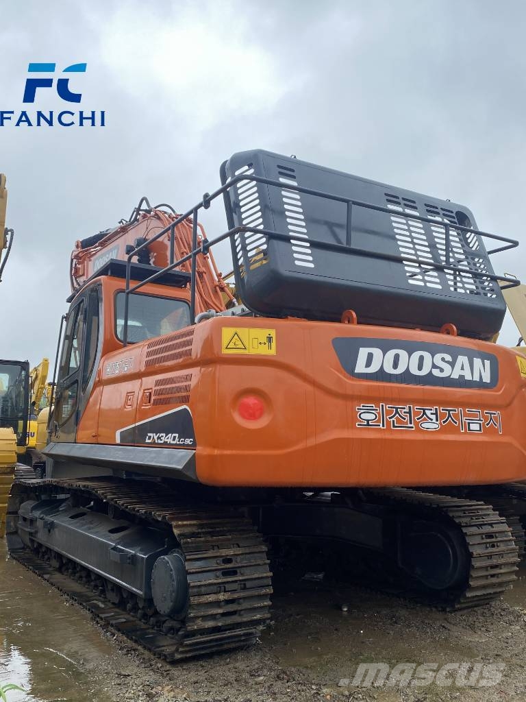 Doosan DX 340 LC Rupsgraafmachines