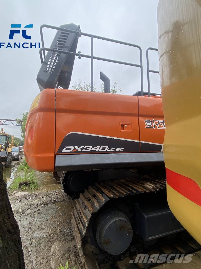 Doosan DX 340 LC Rupsgraafmachines