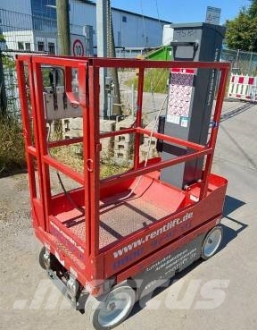 SkyJack SJ 12 Šķerveida pacēlāji