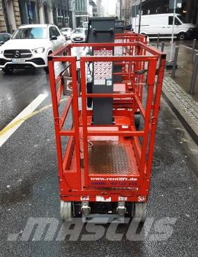 SkyJack SJ 12 Šķerveida pacēlāji