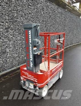 SkyJack SJ 12 Šķerveida pacēlāji