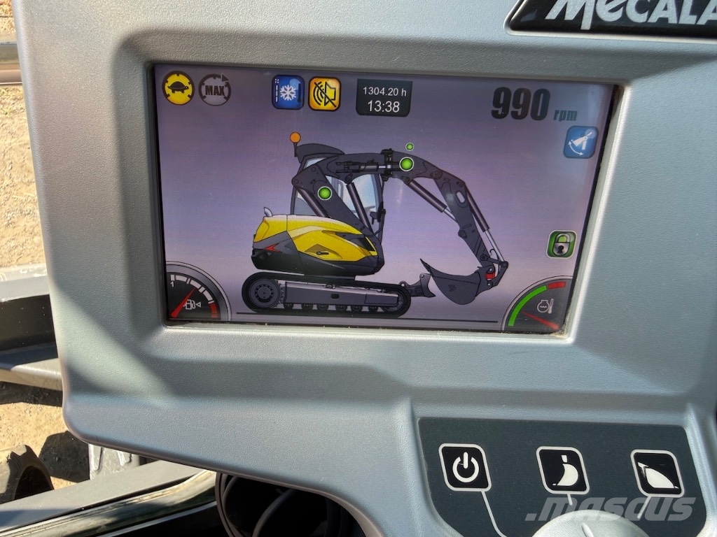 Mecalac 8 MCR Rupsgraafmachines